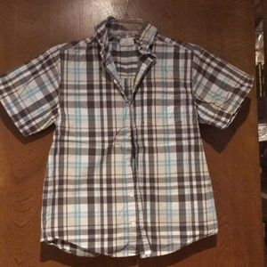 Crazy 8 short sleeve button up shirt